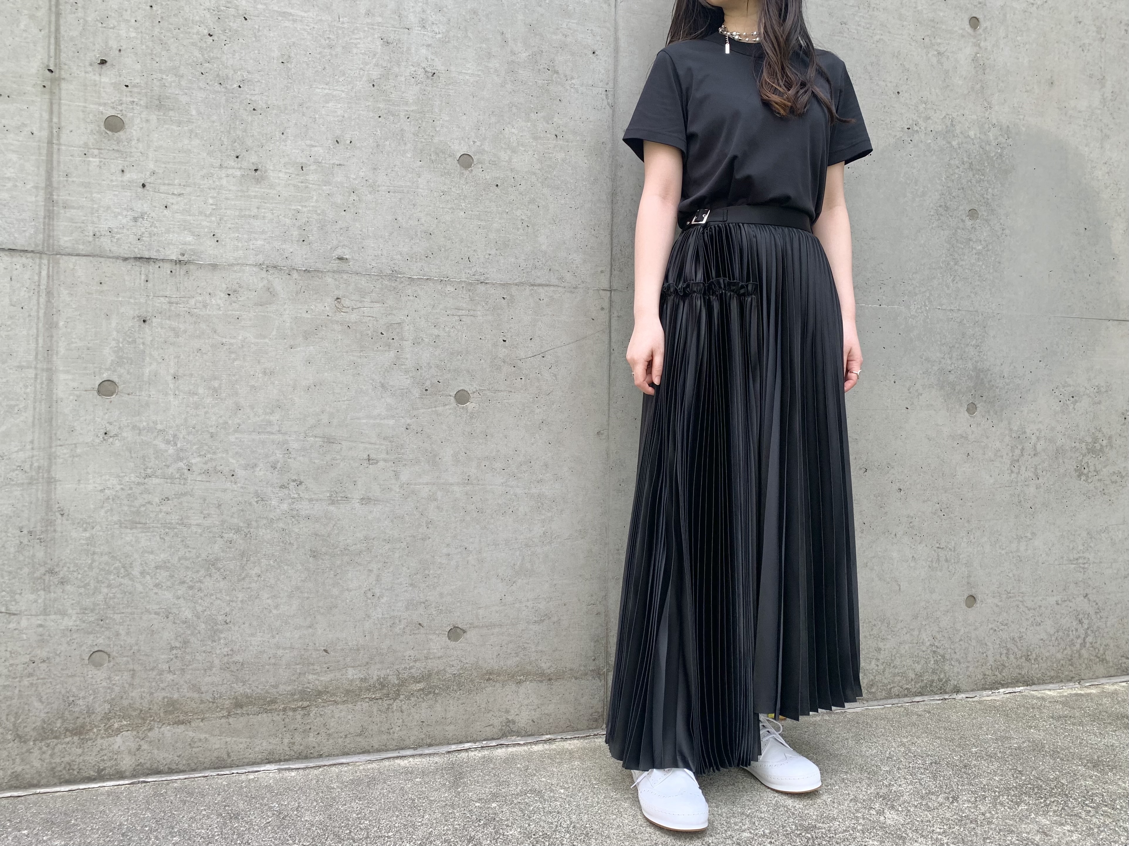 noir kei ninomiya スカート レイヤードスカート - ロングスカート